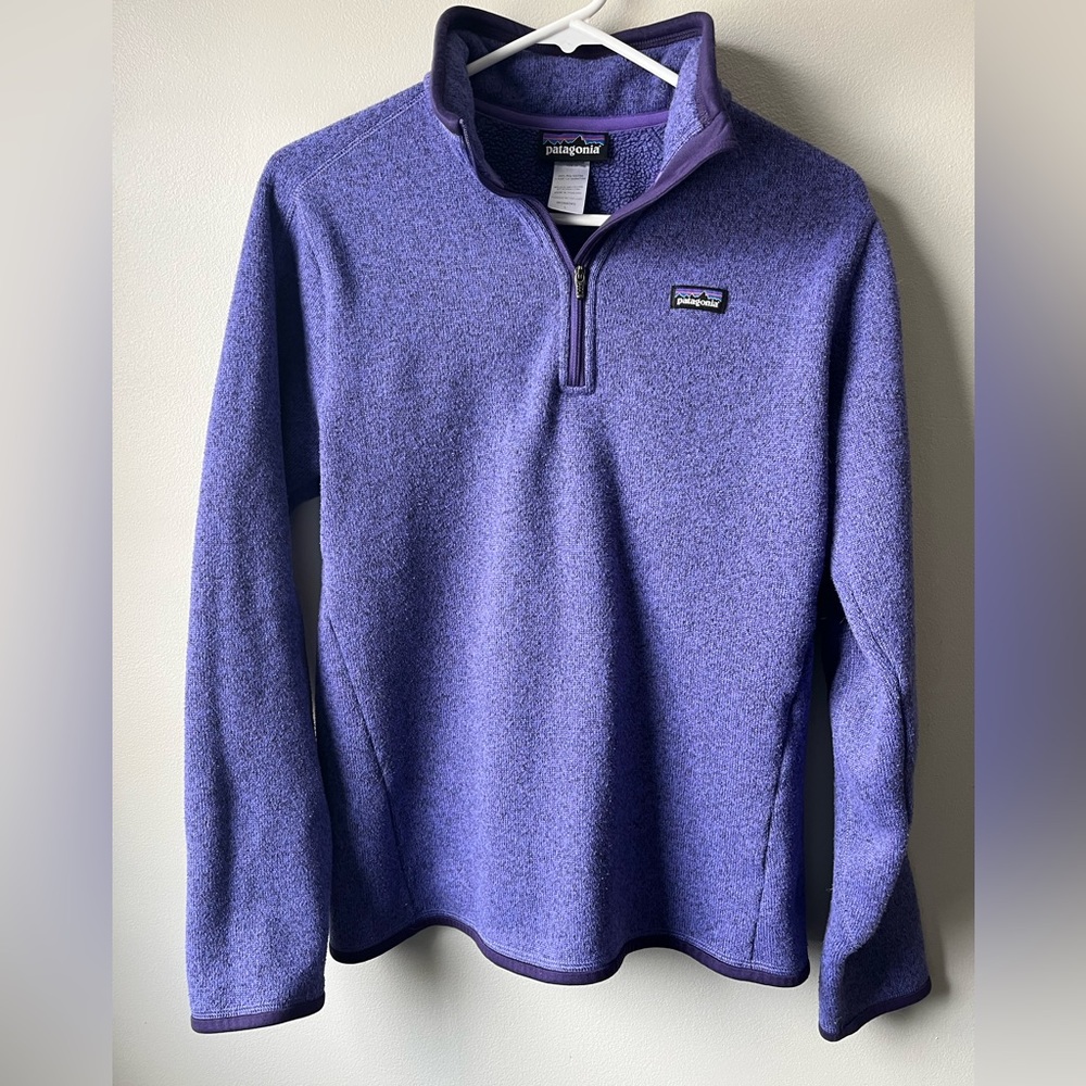Sold!! Patagonia Better Sweater 1/4 Zip Fleece Pullover Size large